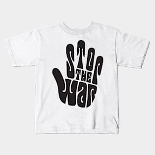 STOP THE WAR Kids T-Shirt